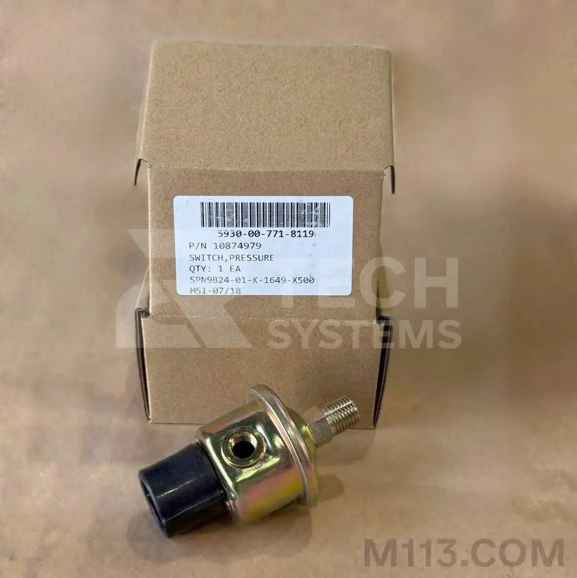 Зображення продукту Реле тиску масла