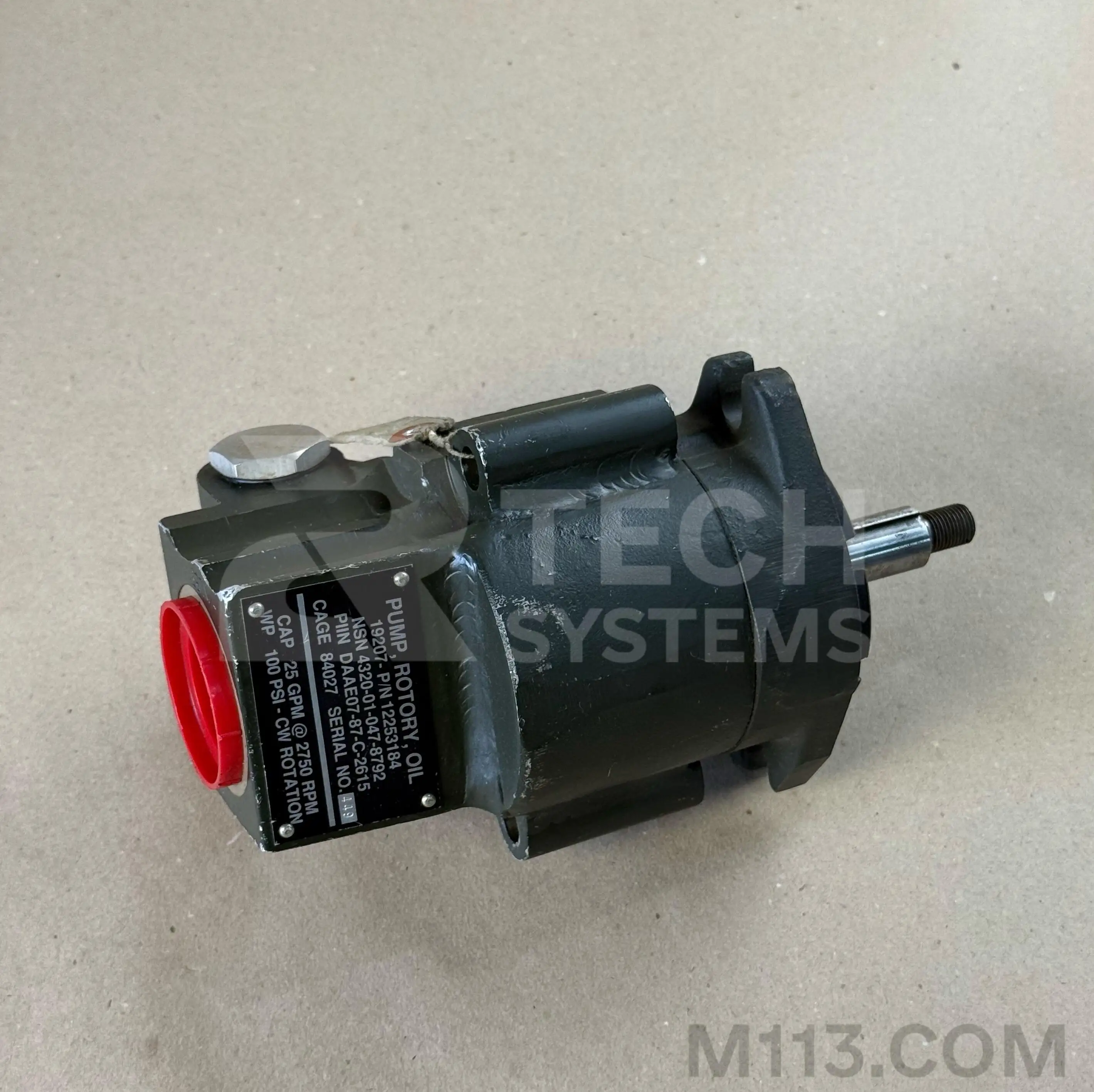Насос transfer gearcase