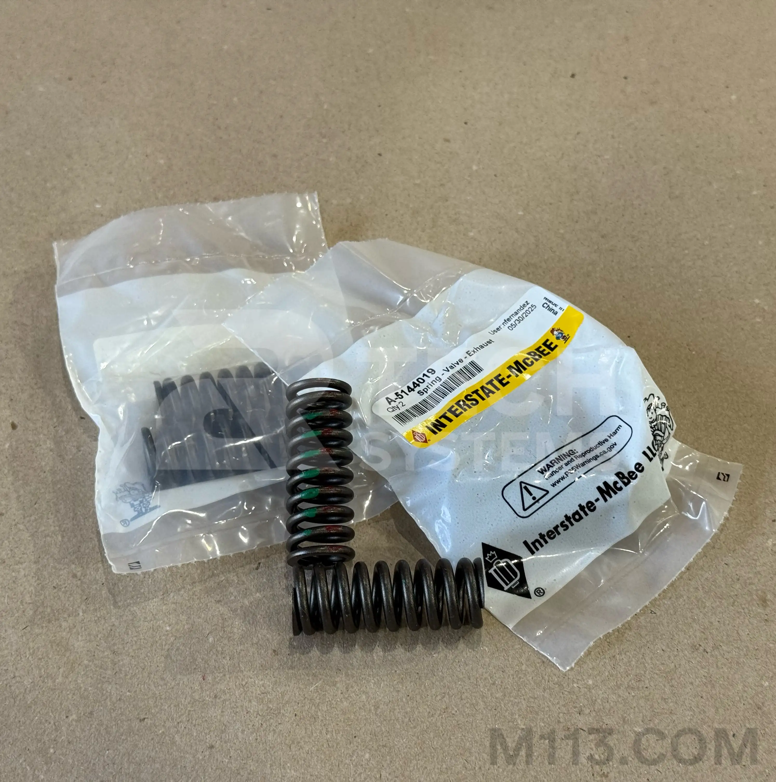 Зображення продукту Пружина клапана