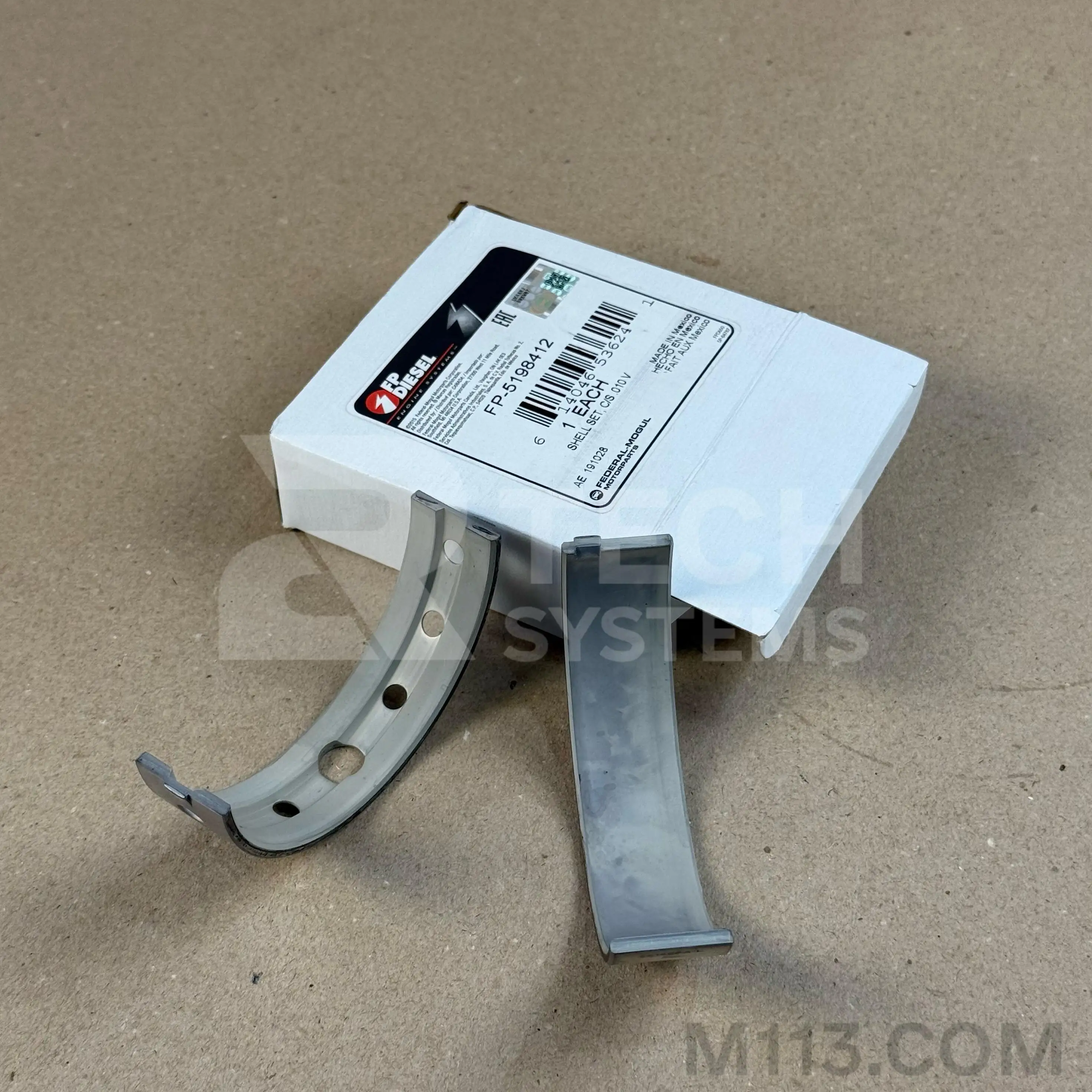 Product image Вкладиши корінні, 0.010 in