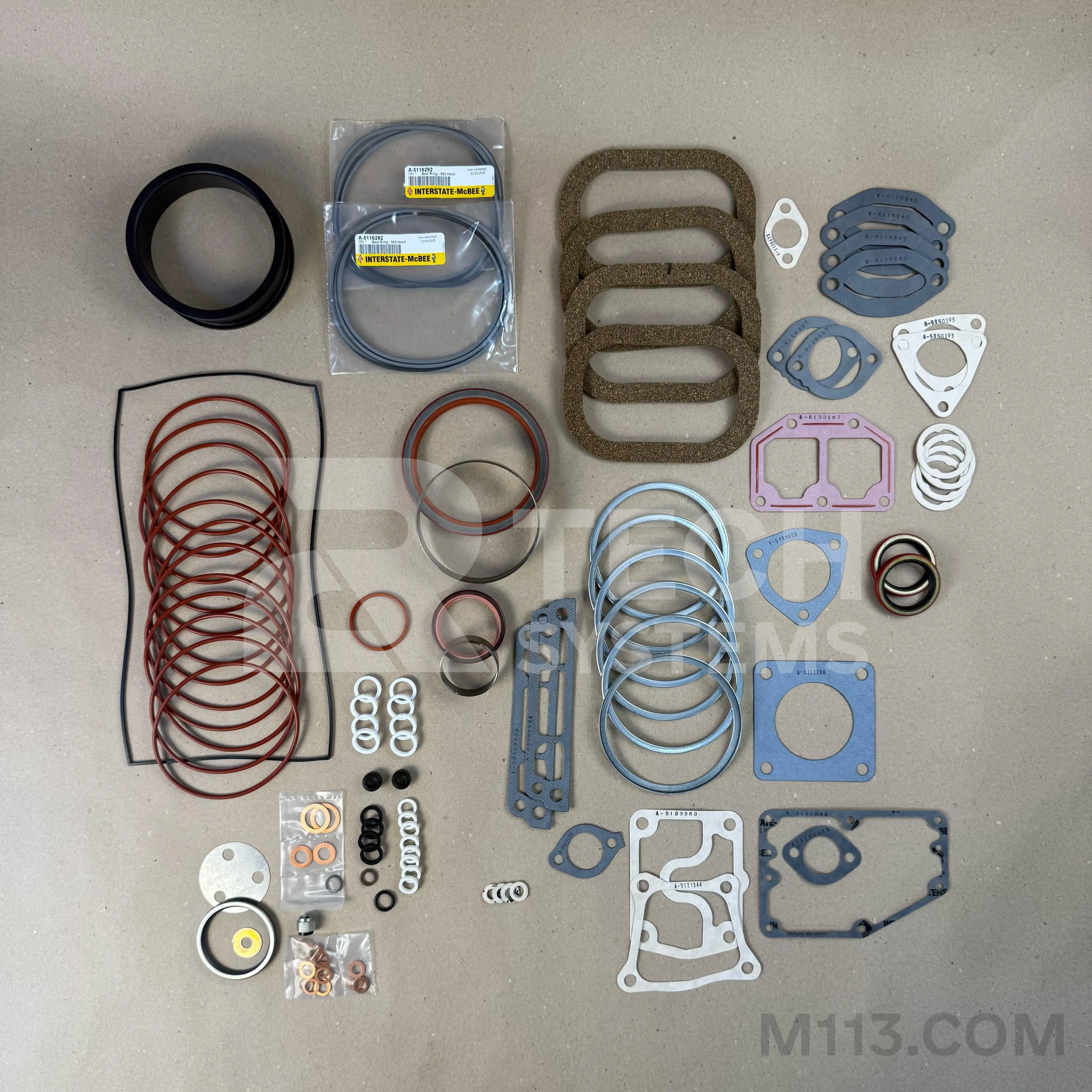 Зображення продукту Набір прокладок повний DD 6V53